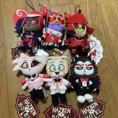 ハズビン・ホテルへようこそ おすわりマスコット ラウンドワン限定 6種セット