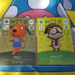 どうぶつの森 amiiboカード☆ロビン☆チャンプ