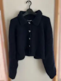 ZARA ネイビー ニット