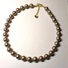【CHRISTIAN AUJARD】ベージュパールネックレス　新品未使用のサムネイル