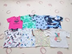 まとめ売り　ベビー　子供服半袖Tシャツ８点セット 90cm