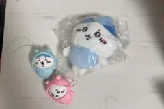 ちいかわ&ハチワレ　ぬいぐるみ、キーホルダー
