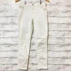 BOSCH✨デニムパンツ【M】ストレッチ　スキニー　スリムフィット　ホワイト