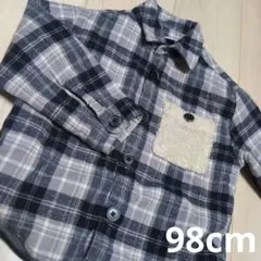 ZARA　チェックアウター 98cmのサムネイル