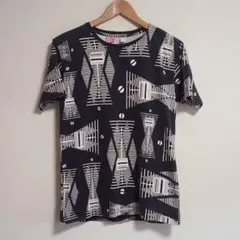 フェノメノン PHENOMENON Tシャツ 半袖 バイカラー プリント Mのサムネイル