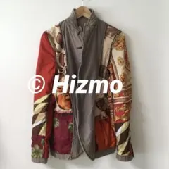 11AW AD2011 ビンテージスカーフ コットン洗加工 5B ジャケット