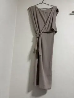 RAY CASSIN FAVORI ベージュ カットソーワンピース