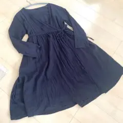 FREAK'S STORE カシュクールワンピース　リネン