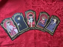 名探偵コナン タロットアートクリアカード　5種