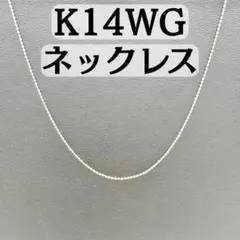 ショップチャンネル　WG１４K ネックレスチェーン ショップチャンネル WG14K ネックレスチェーン - メルカリ