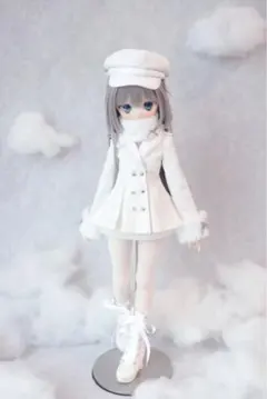 海外ディーラー様製 ドール服 MDD 1/4 白 アウトフィット
