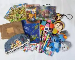 ディズニーセット　 文房具　雑貨　まとめ売り（ペンケース・ポーチ・バインダーなど