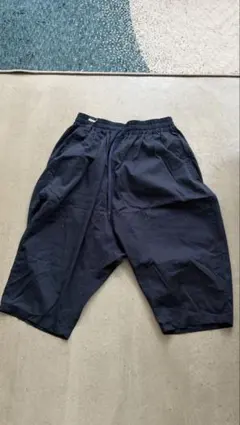 White Mountaineering サルエルショートパンツ ネイビーのサムネイル