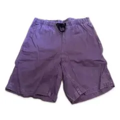 グラミチ ショーツ ショートパンツ クライミング 後染め パープル