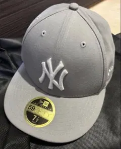 New Era ニューヨーク・ヤンキース 59FIFTY 7 1/2 グレー