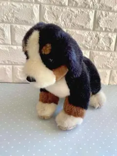 【レトロ】バーニーズマウンテンドッグ ぬいぐるみ 子犬 リアル 30cm