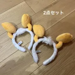 再値下げ！東京ディズニーリゾート 耳付きカチューシャ　☆2点セット