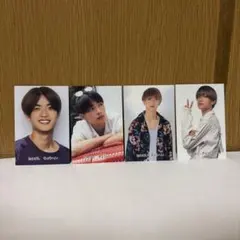 なにわ男子　高橋恭平のトレカ4枚