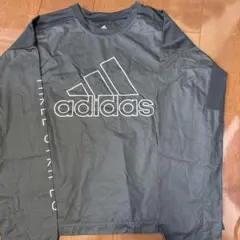 adidas 黒 長袖 ピステウェア　160cm