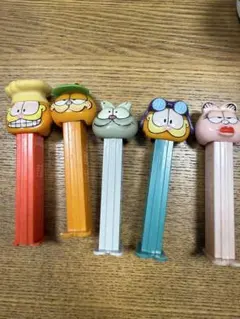 PEZ ペッツ ガーフィールド 5本セット