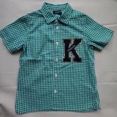 美品　ナルミヤ　kladskap半袖シャツ　110