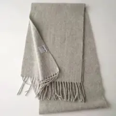 ●UNIQLO カシミヤマフラー ライトグレー