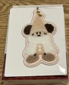 リルリンリン　キーチェーン　白　ベージュ　2025 クリスマス　新品未使用