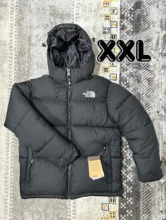 THE NORTH FACE フード付きダウンジャケット XXLサイズ 黒