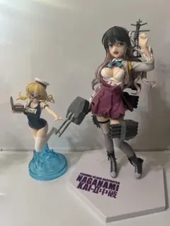 艦隊これくしょん -艦これ-伊８ -水中日和-長波改二 中破 フィギュア 2体