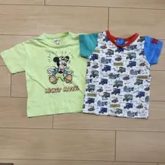 ミッキーマウス ドナルドダック　グーフィー　Tシャツ 2枚　ディズニー