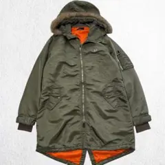 FREDPERRY フレッドペリー モッズコート MA-1 M カーキ