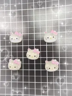 ネイルパーツ　ハローキティ　キティ　キティちゃん　ピンク　サンリオ　ぷっくりのサムネイル