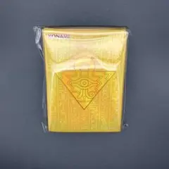 【遊戯王】千年パズル スリーブ 金 ミレニアムボックス 新品 未開封