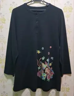 レディース　チュニック　ワンピース　和柄