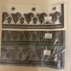 未使用GIANNI VALENTINO ハンカチ3枚セット