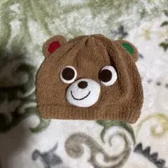 ミキハウス クマの顔 帽子