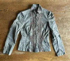 フィロソフィ アルベルタフェレッティ ビーズ刺繍ジャケット イタリア製 40