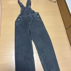 ブラックオーバーオールSサイズのサムネイル