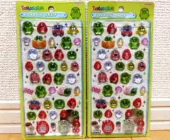 【2つセット】たまごっち ボンボンドロップシール　くちぱっち