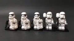 レゴ ファーストオーダー5体セット③ LEGO スターウォーズ ミニフィグ