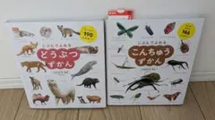 どうぶつずかん 　こんちゅうずかん 　じぶんでよめる　セット