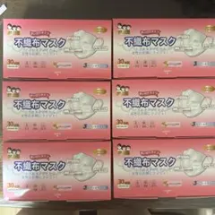 不織布マスク 女性·子供用 30枚入×6箱‼️