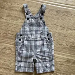 babyGap チェック柄オーバーオール 12-18ヶ月