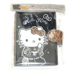 【新品未使用】サンリオ ハローキティ シールバインダー ヒョウ柄 レトロギャル