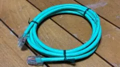 ★LANケーブル 約2m CAT5E カテゴリー5E ライトブルー1本（Ｂ）