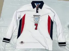 ベッカム 1998年イングランド代表ユニフォーム　Lサイズ シャツ