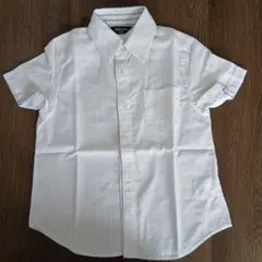 COMME CA ISM 半袖シャツ 120A ホワイト