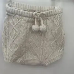 petit main ケーブルニットボトムス 80