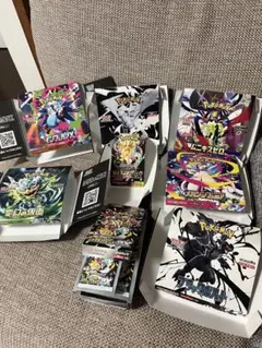 【空箱】ポケモンカードゲーム 拡張パック　8種 まとめ売り