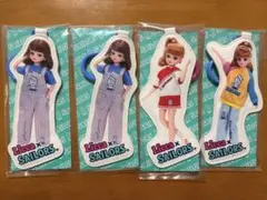 リカちゃんくじ　sailors 11 ダイカットキーチェーン　4つセット